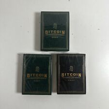 Bitcoin Cash Edition & Black Edition Premium Playing Card Deck - Lot of 3 picture