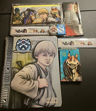 Vintage 1999 Star Wars Episode 1: The Phantom Menace Collectible School Supplies picture