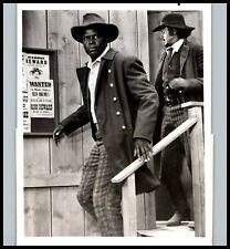 Sidney Poitier + Harry Belafonte in Buck and the Preacher (1975) ORIG PHOTO M 61 picture