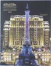 2016 Annual Report LAS VEGAS SANDS CORP. Resorts Casinos Nevada Macao Singapore picture