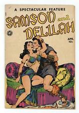 Spectacular Feature Magazine Samson and Delilah #11 GD 2.0 1950 picture