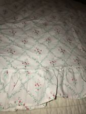Ralph Lauren Full Size Flat Floral Bed Sheet Flowers Bedding Sundress Pattern picture