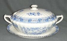Seltman Qualitats Porzellan China Blau - Soup Tureen and Oval Underplate Platter picture
