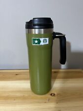 Starbucks Military Commitment Stanley Double Walled Hammered Steel Tumbler 20oz picture