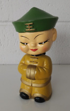 CDGC IMPORTS VINTAGE 1960S ASIAN FIGURE BOBBLEHEAD - MADE IN JAPAN picture
