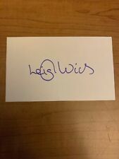 LEIGH WICKS - BOXER - AUTHENTIC AUTOGRAPH SIGNED- B5168 picture