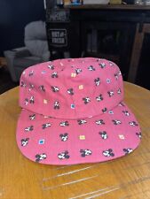 Vintage Mickey Mouse Disney Character Fashions Adult Child pink Hat picture