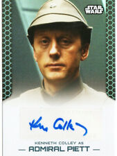 Star Wars Perspectives UK Edition RARE Auto Card Kenneth Colley as Admiral Piett picture