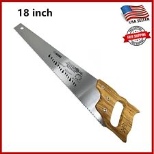 18 Inch Wood Hand Saw, 7 TPI Heavy Duty Wood Saw for Woodworking & Sawing picture