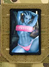 Mass Effect Liara T'Soni Uncensored Morale Patch / Military ARMY Airsoft 588 picture
