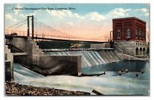 Early  1910s - Electrical Development Dam - Crookston, Minnesota Postcard picture