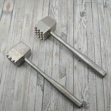 Tala Aluminum Double Sided Meat Tenderizer Fine Coarse Teeth No 670 England Lot picture