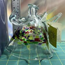 KITRAS ART  * GLASS ANGEL  * ORNAMENT  * HAND CRAFTED * picture