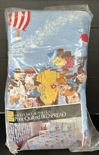 Vintage Disney Sears Full Comforter Blanket Mickey Mouse Pixie Dust New Unopened picture