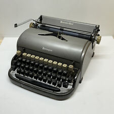 1940s Remington Rand Model 3 Manual Typewriter in Working Condition With Case picture