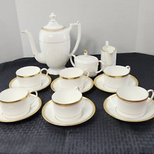Vintage Coalport Bone China Coffee Tea Set with Cups and Saucers Made in England picture