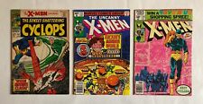 Uncanny X-Men Silver & Bronze Age Lot #45, 123, 138 | Newsstand | NICE picture