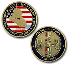NEW  Persian Gulf War / Desert Storm Veteran Challenge Coin  picture