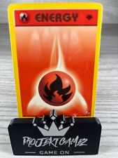 Fire Energy 1st Edition Gym Challenge 128/132 Pokemon Card TCG WOTC picture