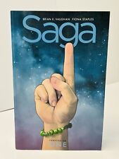 Saga: Compendium One (1) Paperback Book Vaughan, Brian K and Staples, Fiona picture