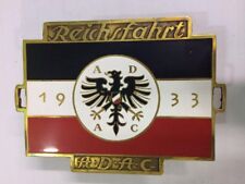 Car Badge Reichsfahrt adac car grill badge emblem enamled car grill badge emtal  picture
