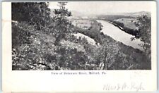 Postcard - View of Delaware River, Milford, Pennsylvania, USA picture