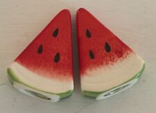 Salt & Pepper Shakers Watermelon Wedges New picture