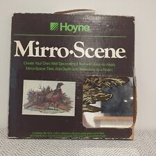 Vintage 1982 Hoyne Mirro-Scene Pheasants Six 12x12 Mirror Panels Tiles picture