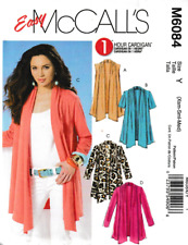 McCall's Pattern M6084 c2010, Misses Cardigans, Size 4-14, FF picture