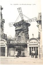 Very Nice Unused c1908 Postcard. Paris, Le Moulin Rouge. #2 picture