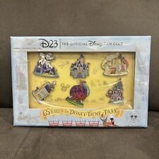  D23-EXCLUSIVE PIN SET CELEBRATES 65 YEARS OF THE DISNEY THEME PARKS picture