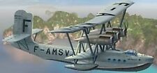 530 Saigon Breguet France Flying Boat Airplane Mahogany Wood Model Small New picture