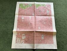 Vintage 1953 US Dept Of Geological Survey Hollywood CA Topographical Map picture