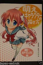 SHOHAN: Moe Character no Kakikata Face, Body - Manga Draw Book - Japan picture