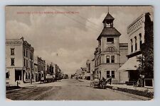 Crookston MN-Minnesota, Scenic View Broadway Looking North Vintage Postcard picture
