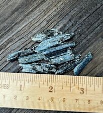 10 pcs BLUE KYANITE Rough Crystal Mineral Blades Bulk Lot - Karoi, ZIMBABWE picture