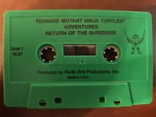 Vtg 1990 Teenage Mutant Ninja Turtles Adventures Return Of The Shredder  Tape picture