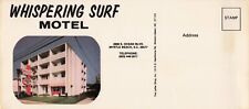 Whispering Surf Motel, Myrtle Beach South Carolina Oversized Vintage PC picture
