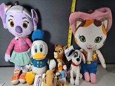 Disney Plush Lot 7pc Sheriff Callie, Bambi, KC the Koala Donald & More #2751LBMT picture