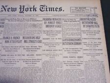 1923 OCTOBER 14 NEW YORK TIMES - REICHSTAG PASSES DICTATORSHIP BILL - NT 5864 picture
