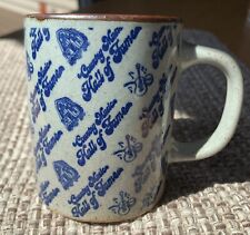 Vtg Souvenir Country Music Hall of Fame Stoneware Coffee Mug Cup Nashville JAPAN picture