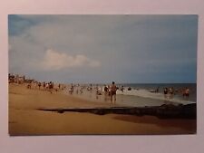 Greetings From Bethany Beach People Swimming  Postcard picture