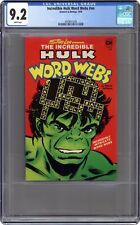 Incredible Hulk Word Webs #1 CGC 9.2 1978 4309031008 picture