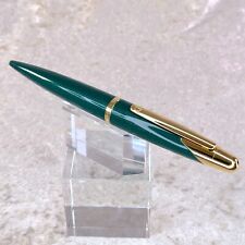 Authentic Dunhill Ballpoint Pen AD2000 Green Glitter Resin Gold Finish picture