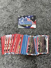 2001 Topps Enduring Freedom Singles COMPLETE YOUR SET #1-100 & Stickers picture