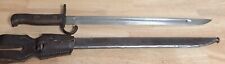 WWII JAPANESE TYPE 30 BAYONET BY KOKURA l WITH COMPLETE SCABBARD AND FROG picture