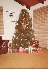 TREE Vintage FOUND CHRISTMAS PHOTOGRAPH Color ORIGINAL Snapshot 312 53 G picture