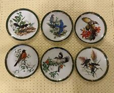 Songbirds Of Roger Tory Peterson Set Of 6 Bird Plates, The Danbury Mint 1990 picture