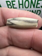 Ancient Indus Large Hole Fossil Tapered Bead 29 x 10 mm collectible RARE ARTISAN picture
