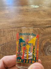 RARE Phoenix AZ Arizona Zoo Giraffe Shot Glass | Souvenir Novelty Gift picture